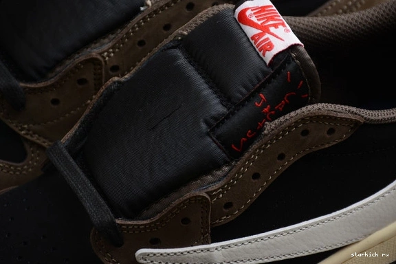 SP Scott Jordan Mocha 1 Retro Low CQ4277-001 OG Travis 0805